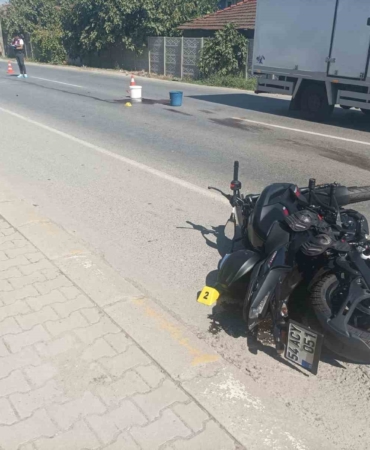 20 yaşındaki motosikletli genç kızın feci ölümü