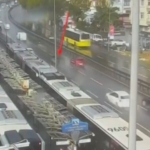 Avcılar’daki metrobüs kazasının güvenlik kamerası görüntüsü ortaya çıktı