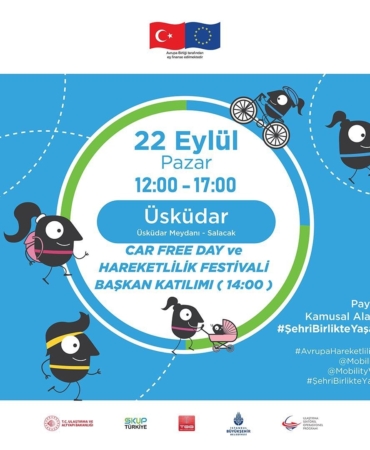 Avrupa Hareketlilik Haftası finali Üsküdar’da