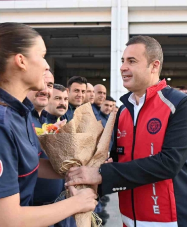 Balıkesir İtfaiyesi 7/24 görev başında