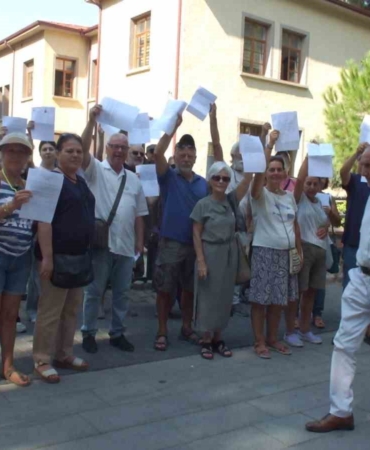 Balıkesir’de çevreciler altın madeni işletmesine karşı çıktı