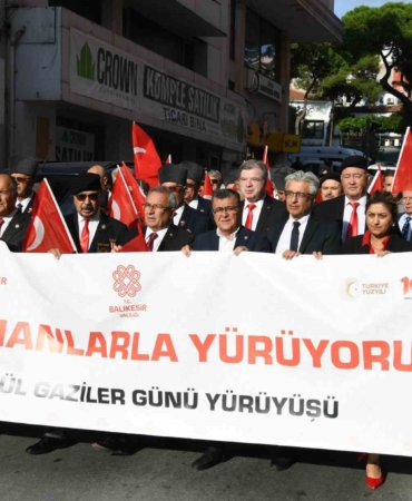 Balıkesir’de Gaziler Günü kutlandı