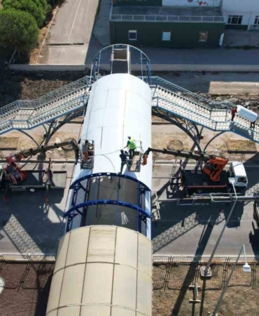 Bandırma’da üst geçide hızlı onarım