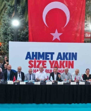 Başkan Ahmet Akın, Erdeklilerle buluştu