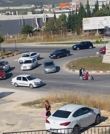 Bilecik 1. OSB Kavşağı’nda trafik karmaşası