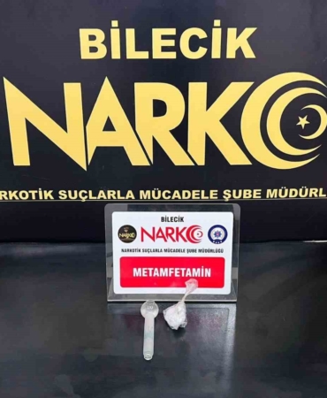 Bilecik’te durdurulan şüpheli araçta uyuşturucu madde ele geçirildi