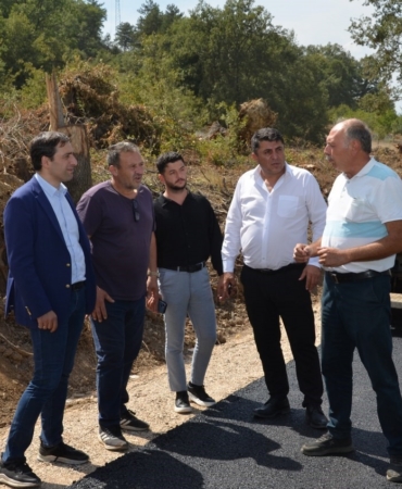 Bilecik’te köy yollarında çalışmalar devam ediyor