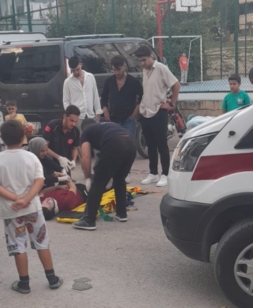 Bilecik’te seyir halinde devrilen motosiklet sürücüsü yaralandı