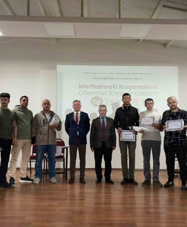 Bozüyük Ceza İnfaz Kurumunda Siyer-i Nebi yarışması düzenlendi