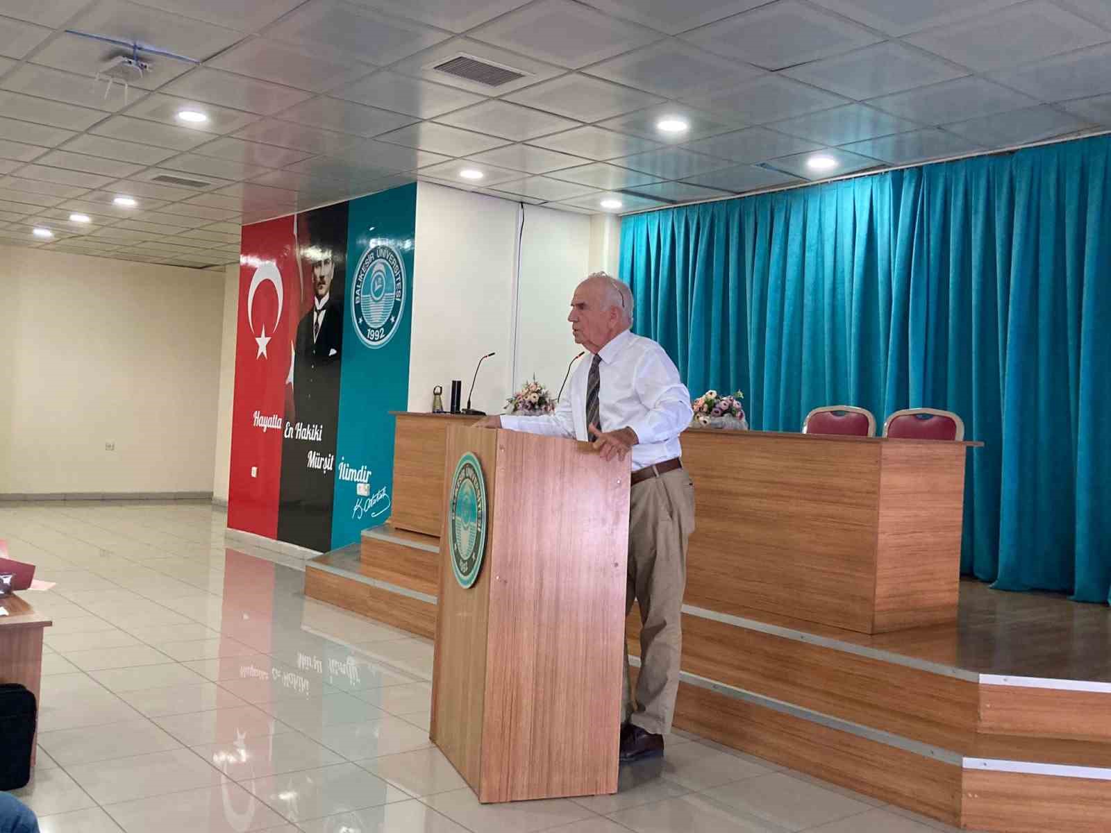 Burhaniye MYO’ da açılış dersi geleneği bu yılda devam etti