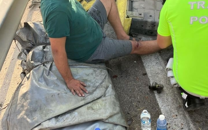 Bursa’da bir tır, tomruk yüklü tıra çarptı: Ortalık savaş alanına döndü