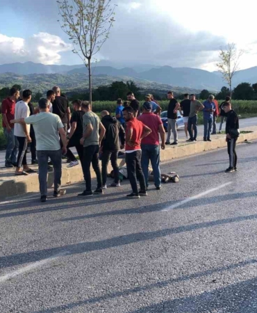 Bursa’da motosiklet ile otomobil çarpıştı: 1 ölü, 1 yaralı