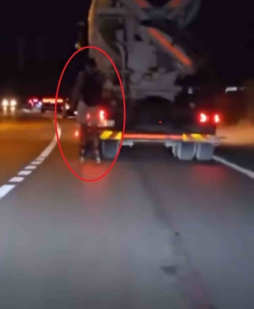 Bursa’da patenli gencin tehlikeli yolculuğu kamerada