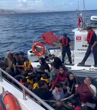 Çanakkale’de 40 kaçak göçmen yakalandı