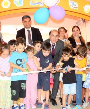 Çınarcık Çiçek Yuvası Anaokulu’nda oyun salonu açılışı