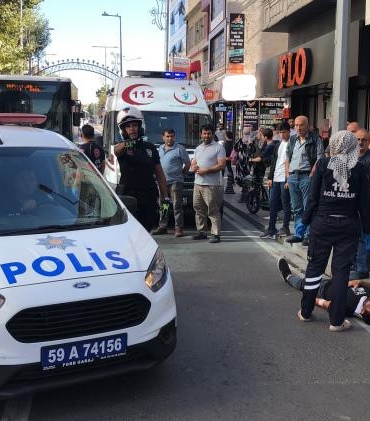 Çorlu’da trafik kazası: 2 yaralı