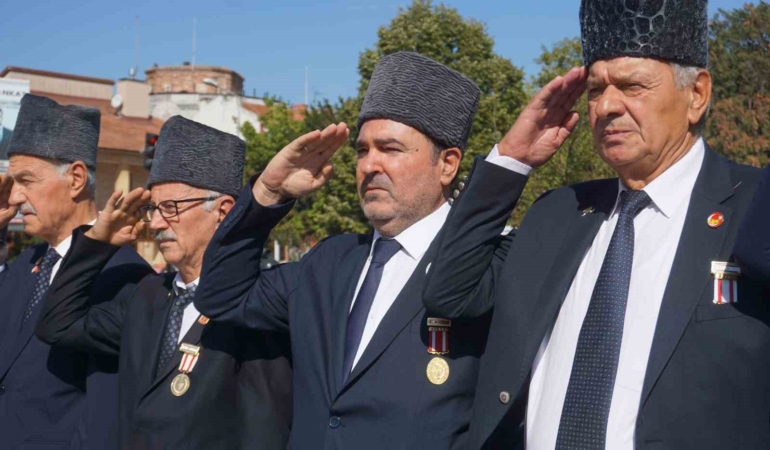 Edirne’de Gaziler Günü törenle kutlandı