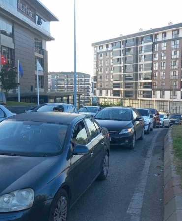 Edirne’de trafik yoğunluğu