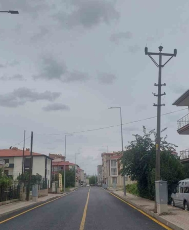 Elektrik direğinde kumru yuvası bulundu, çalışma ertelendi