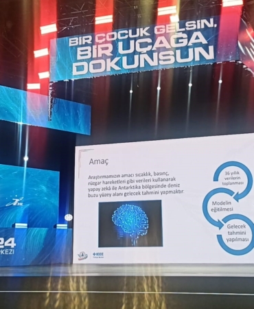 Enderunlu Harun, TEKNOFEST’te “İklim değişikliği” sunumu yaptı