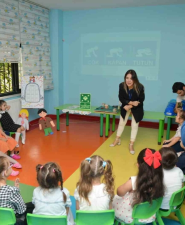 Esenyurtlu minikler afetlere karşı bilinçleniyor