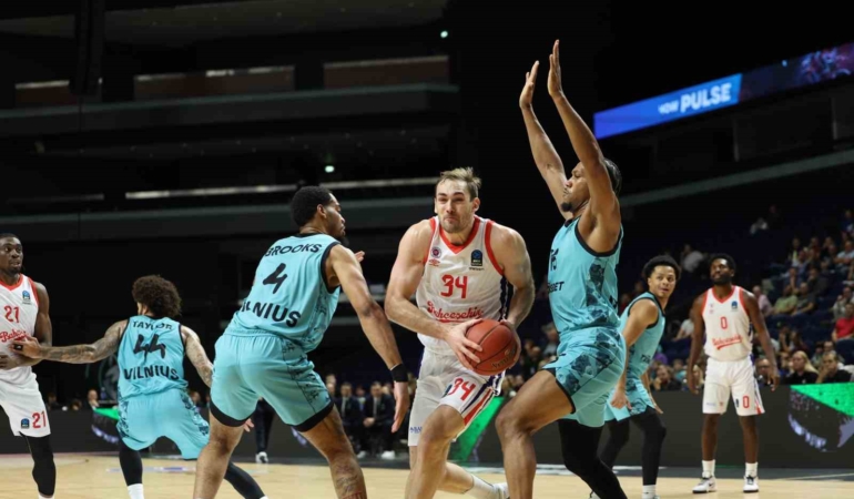 EuroCup: BC Wolves Vilnius: 69 - Bahçeşehir Koleji: 80
