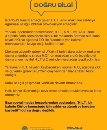 Fatih’te "kadınlara yan bakma" kavgasında kan aktı: 1 ölü