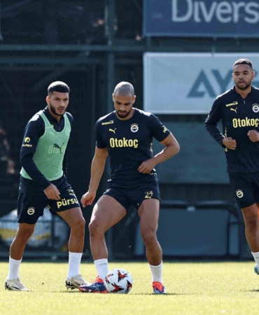 Fenerbahçe, Union SG maçı hazırlıklarını sürdürdü