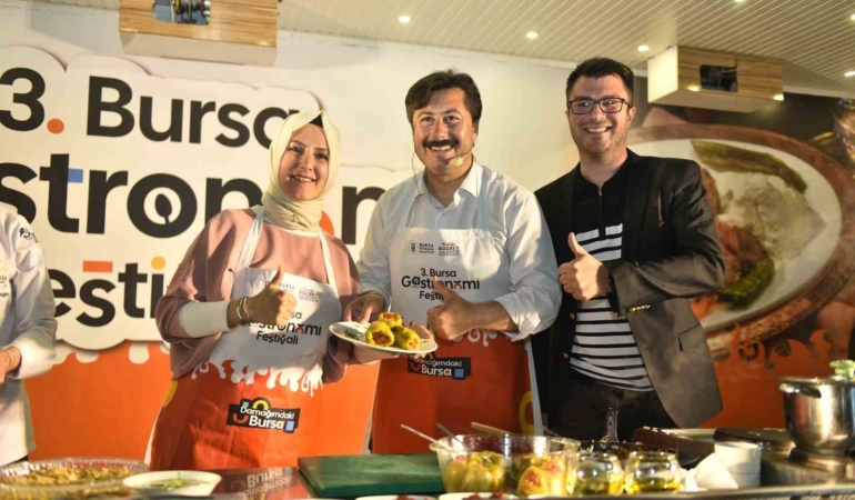 Gastronomi tırı Yenişehir’deydi...