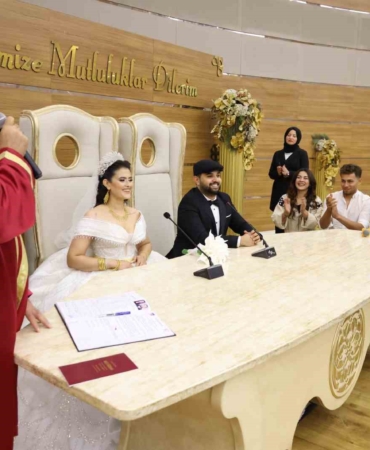 Gaziantep’de kına gecesinde öldüresiye darp edilen damadın nikahı Çekmeköy’de kıyıldı