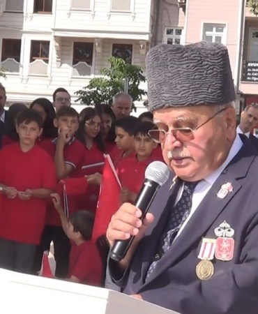 Gaziler Derneği Başkanı: “Varoluş mücadelesinin şifresi ‘Ölürsem şehit, kalırsam gazi’ deyişinde saklıdır”