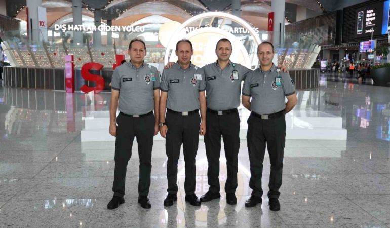 İstanbul Havalimanının ikiz güvenlik görevlileri