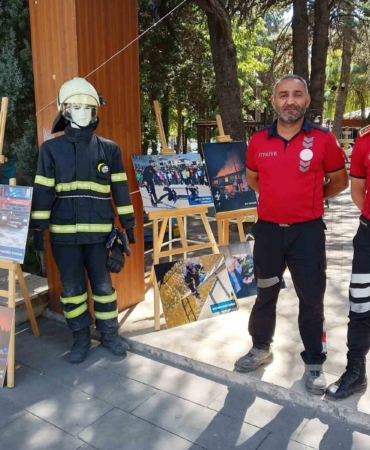 İtfaiye haftasında vatandaşlar bilgilendirildi