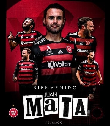 Juan Mata, Western Sydney Wanderers’ta