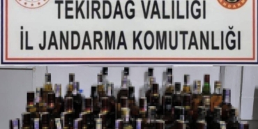 Kaçak alkole jandarma darbesi