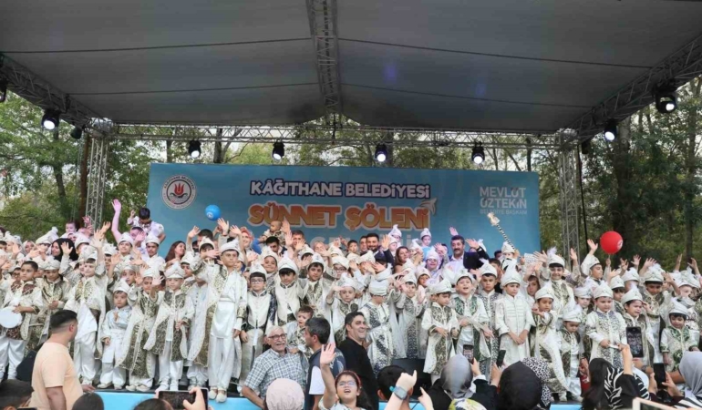 Kağıthane Belediyesi bin 100 çocuğu sünnet ettirdi