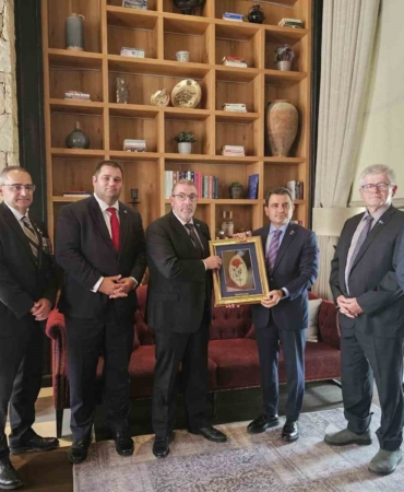Kanadalı heyet, Tarihi Alan Başkanı İsmail Kaşdemir ile bir araya geldi