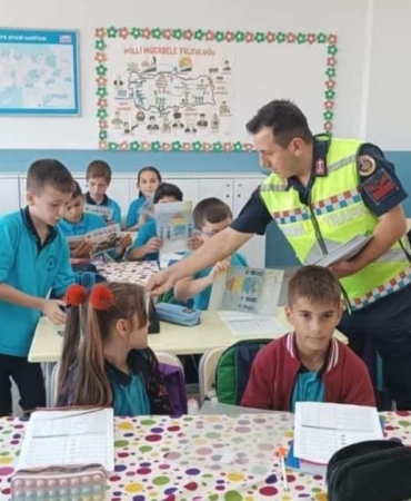 Kapaklı’da 35 öğrenciye trafik ile ilgili eğitim verildi