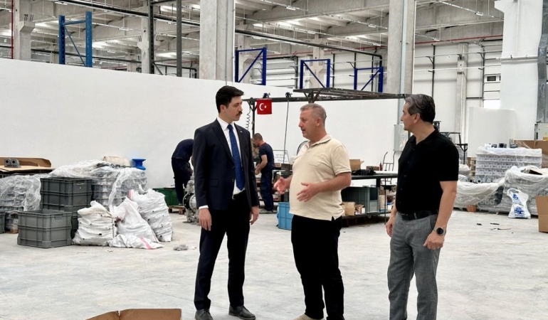 Kaymakam Kahraman’dan OSB firmalarına ziyaret