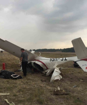 Kaza "Touch and go" eğitimi sırasında yaşanmış