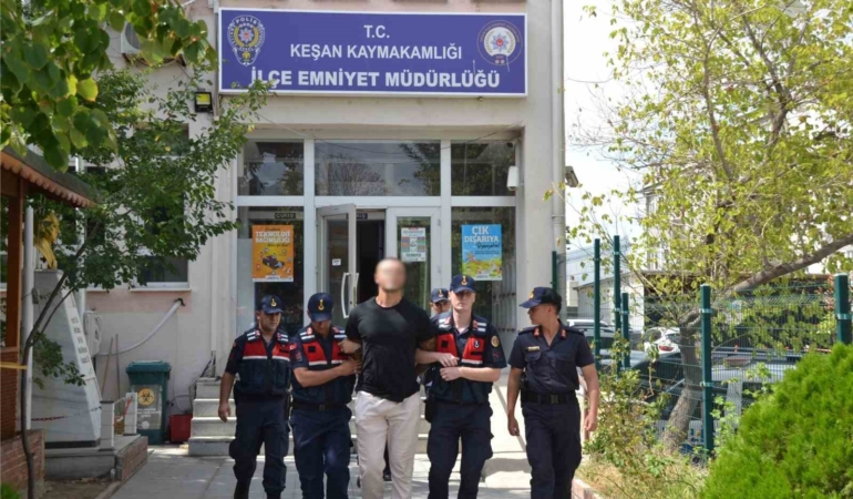 Keşan’da arkadaşını öldüren zanlı tutuklandı
