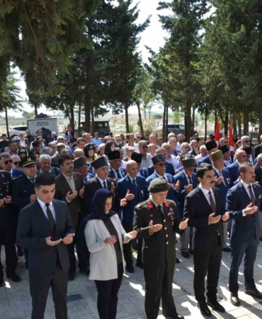 Keşan’da gaziler minnet ve şükranla anıldı