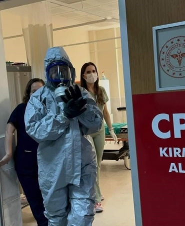 Kırklareli’nde KBRNT tatbikatı