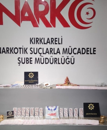 Kırklareli’nde uyuşturucu operasyonu: Polisleri görünce maddeleri tuvalete attı