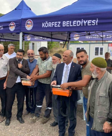 Körfez’de yeni caminin temeli atıldı