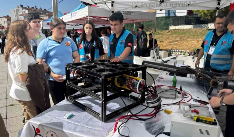 Küçükçekmece Bilim Şenliği’ne yoğun ilgi