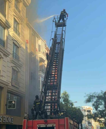 Lüleburgaz’da iş yeri yangını