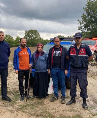 Mantar toplamaya giden çift ormanda kayboldu