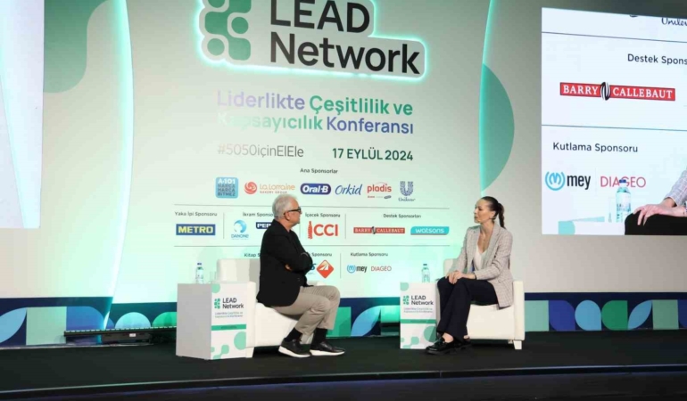 Milli voleybolcu Eda Erdem, A101 marka yüzü olarak Liderlikte Çeşitlilik ve Kapsayıcılık Konferansı’na katıldı