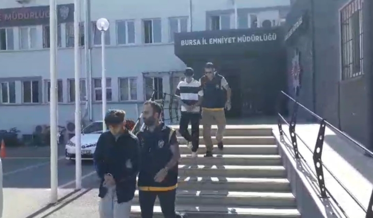 Motosiklet hırsızları kamerada